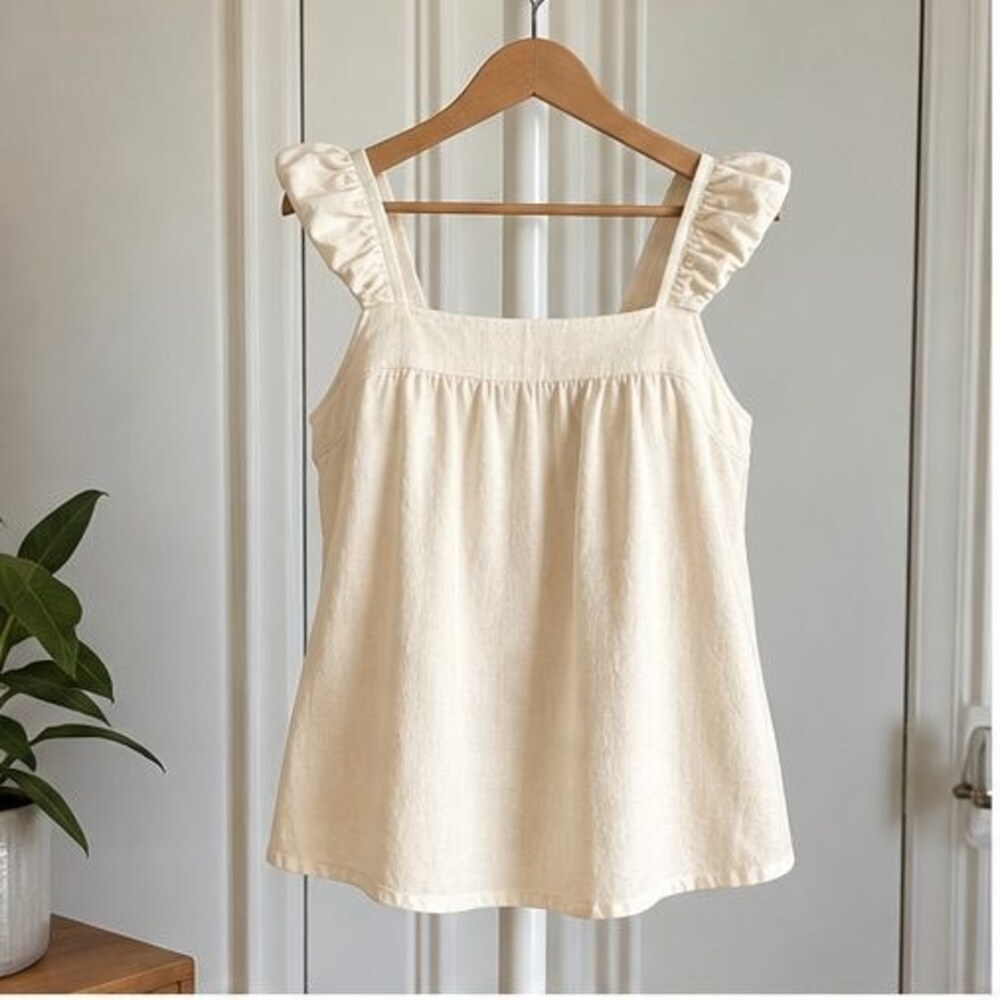 Cream Puff Sleeve Top